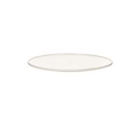 Assiette de présentation en porcelaine de magnésium blanche, ronde, empilable, lave-vaisselle - Pomax, Leggero - Ø30 cm H2 cm