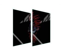 Assiette de protection en verre pour cuisine 2x35x52 Poisson