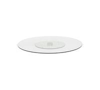 Assiette de service rotative Transparent 60 cm Verre trempé
