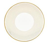 Assiette dessert Lunis ronde D.19,5cm doré - Atmosphera Créateur d'intérieur