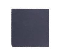 Assiette en Ardoise Naturelle Carrée pour Sushi et Pizza, Rangement Facile | Plateau à Fruits et Pizza, Plaque de Pierre pour Barbecue, Format 15x15cm