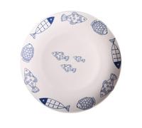 Assiette en Céramique 8 Pouces Peinte à Main, Plat Maison | Porcelaine, Style Artistique Brillant et Joli, Service de Table pour Usage Domestique, Format 8 Pouces