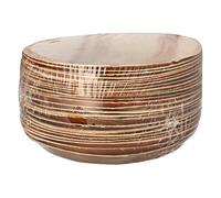 Assiette en feuille de palmier Ø 23 cm - Lot de 25