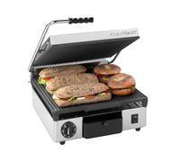 Assiette En Fonte Carrée À Rayures Lisse 220-240v 2,9kw