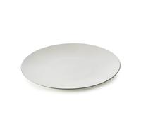 Assiette EQUINOXE, set de 6 pc, 28 cm, coton blanc, REVOL