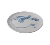 Assiette FUGU 29 cm, blanc, céramique, MIJ