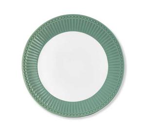 Assiette Greengate Petite Alice Dusty Green Verte 17,5 Cm Assiette À Dessert