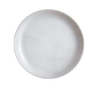 Assiette grise 19 cm Diwali Marble | Opale blanche non poreuse, assiette à entrée et à fromage, compatible lave-vaisselle, fabriqué en France, brillance durable