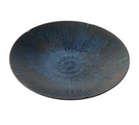 Assiette ICE DUSK 24,5 cm, bleu, céramique, MIJ
