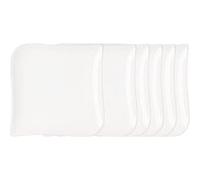 Assiette Melody 12x12 cm (lot de 6) - Table Passion - Blanc - Porcelaine Blanc G