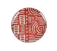 Assiette plate Abel 26 cm (lot de 6) - - Rouge - Grès