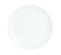 Assiette plate - ARCOROC - Evolutions White - 25 cm - Opale - Lot 6 pièces