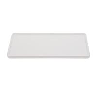 assiette plate, Assiettes à dîner divisées, assiette de contrôle du régime, assiettes, sushi, service en porcelaine, plateaux blancs 8 pouces, restaurant for la viande(White)