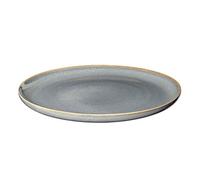Assiette Plate, Bleu Clair