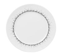 Table Passion - Assiette plate Boréalis gris 27 cm (Lot de 6)