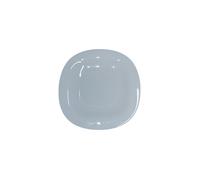 Assiette plate carrée en verre Carine Granit - D 29 cm