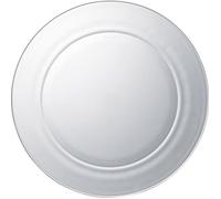 Duralex - Assiette plate Lys 28 cm transparent - Lot de 6