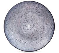 Assiette plate en céramique - ORION - 27 cm - Violet - Compatibilité lave-vaisselle - Compatibilité micro-ondes