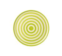 Assiette plate en céramique vert clair 34x34x2.5 cm