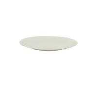 Assiette plate en porcelaine beige, ronde, uni - Pomax, Biscotti - Ø26x2 cm
