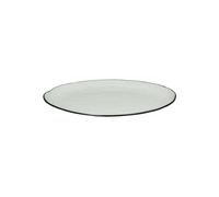 Assiette plate en porcelaine blanche, ronde, uni - Pomax, Basil - Ø26xH2 cm