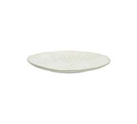Assiette plate en porcelaine blanche, ronde, uni - Pomax, Mysa - Ø26xH3 cm