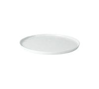 Assiette plate en porcelaine blanche, ronde, uni - Pomax, Porcelino - Ø27 cm