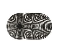 Assiette plate Galaxy pois 27 cm (lot de 6)