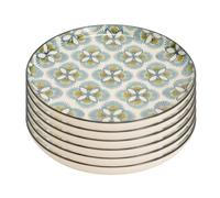 Amadeus Assiette plate Imany 26 cm Grès blanc (lot de 6)