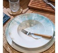 ISLANDE Assiette Plate en Grès D27 TABLE PASSION