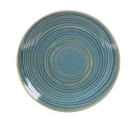 Assiette plate moon lagon 27 cm (lot de 6) - Table Passion