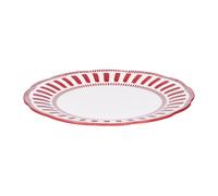 Table Passion Assiette plate Napoli 27 cm Porcelaine rouge – Lot de 6