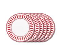 Table Passion Assiette plate Napoli 27 cm Porcelaine rouge – Lot de 6