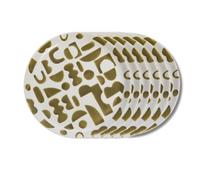 Assiette plate Ohana 25 cm (lot de 6) grès 25.2 cm Amadeus 25.2x25.2 cm