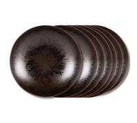 Table Passion – Assiette plate Onyx 27 cm – Lot de 6