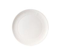 Assiette plate pétale blanc 27,5 cm (lot de 6)