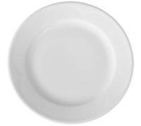 Assiette plate porcelaine blanche classique Ø 240 mm x 12 Hendi Blanc