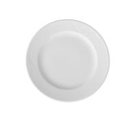 Assiette plate porcelaine blanche simple 260 mm (x 12)
