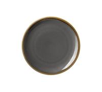 Olympia Assiette plate ronde grise, 230 mm (lot de 6), certifié BS4034, HC387