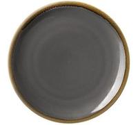 Olympia Assiette plate ronde grise, 230 mm (lot de 6), certifié BS4034, HC387