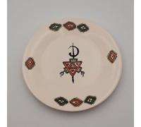 Assiette plate Sahel beige - D 28 cm