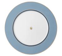 Assiette plate Signum, Porcelaine, Bleue OS