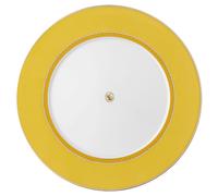 Assiette plate Signum, Porcelaine, Jaune OS