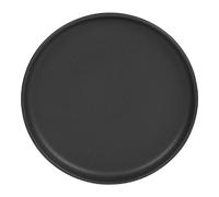 Table Passion Assiette plate Uno 28 cm Noir – Lot de 6