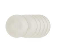 Assiette plate Vésuvio blanc 27 cm (lot de 6)
