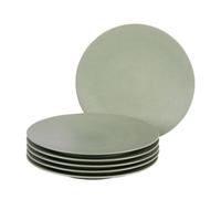 Table Passion – Assiette plate Vésuvio sauge 27 cm (lot de 6)