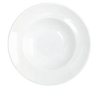 Assiette porcelaine modèle Pasta Bowl Saturnia diamètre 26 cm couleur?: blanc - Lot De 6