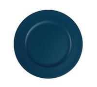 ASSIETTE RÉUTILISABLE PRÉSENTATION 33CM BLEU MAT