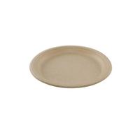 Assiette ronde crème en canne à sucre Ø 26 cm 800 unités Betik