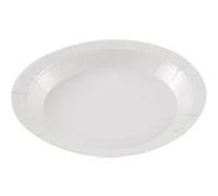 Assiette ronde en carton blanc 300 unités Betik 1